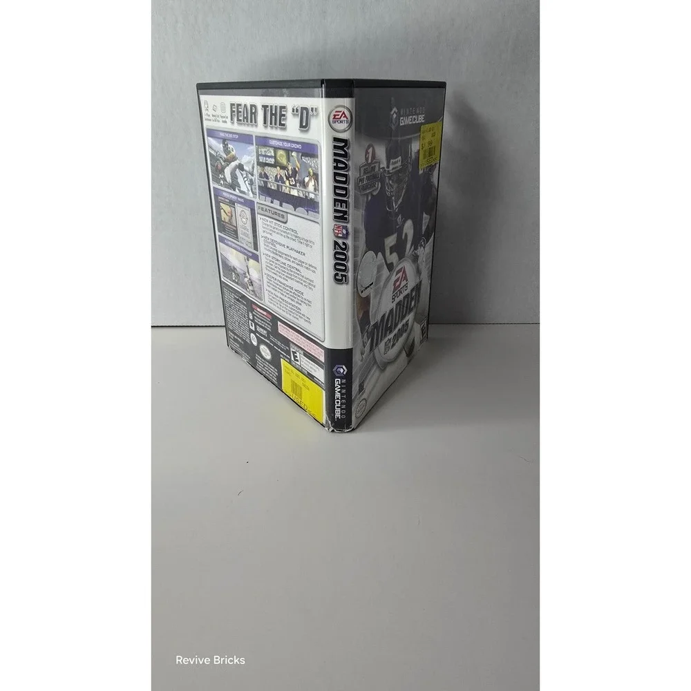 Madden NFL 2005 Nintendo GameCube , 2004 Game and Case Tested and‎ Working Great